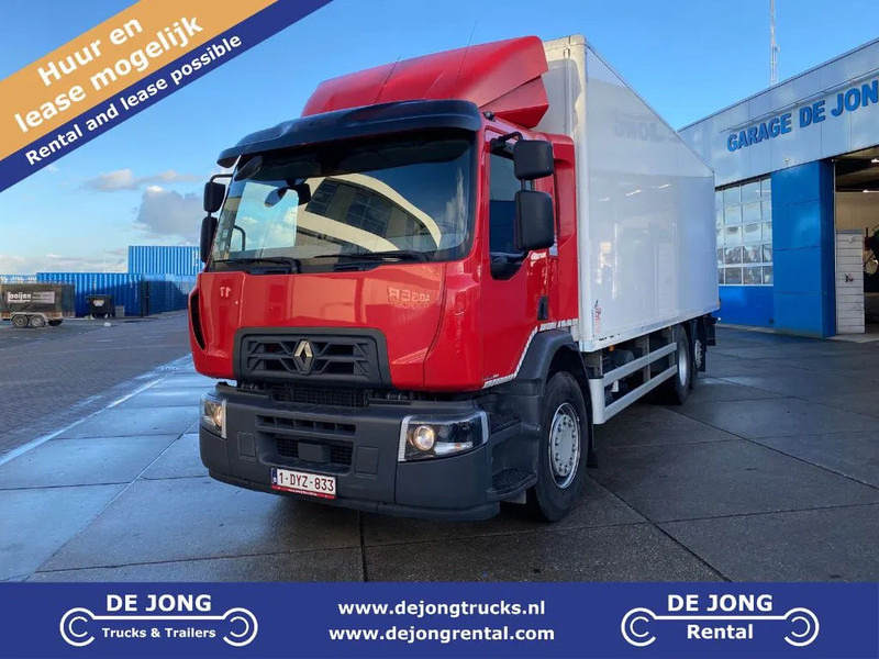 Renault D Wide 320 DTI 8 / Closed box / Euro 6 / Dhollandia - Box truck: picture 1 Renault D Wide 320 DTI 8 / Closed box / Euro 6 / Dhollandia - Box truck: picture 1
