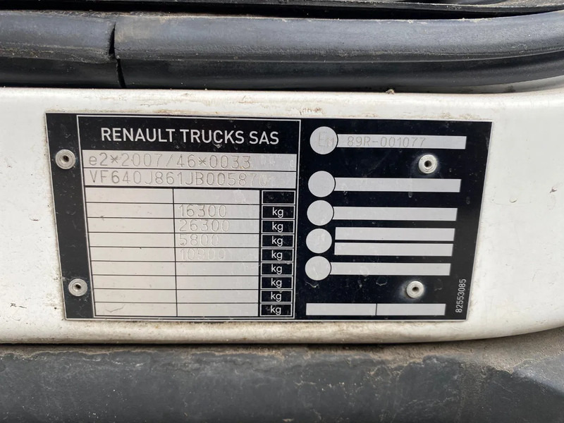 Box truck Renault D16.280 / Closed Box / Automatic / Euro 6: picture 13 Box truck Renault D16.280 / Closed Box / Automatic / Euro 6: picture 13