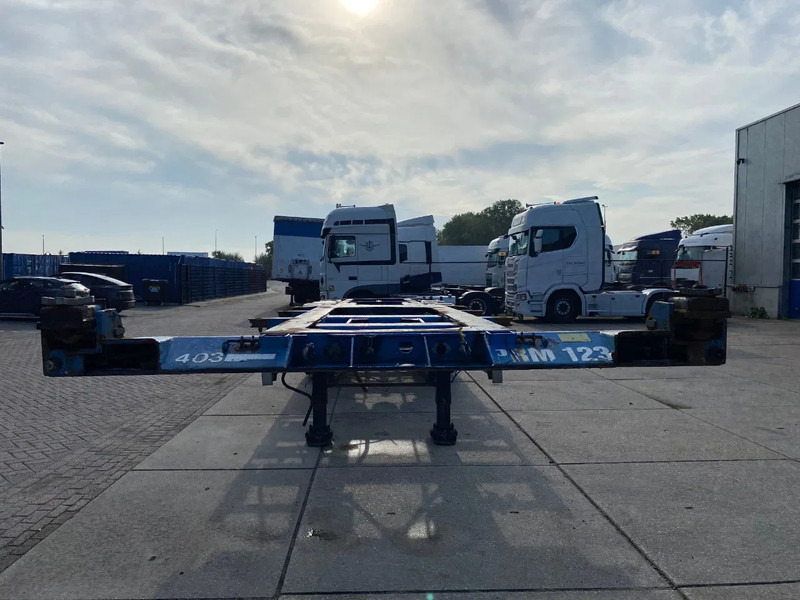 Renders Container chassis / Mercedes + Disc / 1x Lift Axle / 1x Extendable - Container transporter/ Swap body semi-trailer: picture 5 Renders Container chassis / Mercedes + Disc / 1x Lift Axle / 1x Extendable - Container transporter/ Swap body semi-trailer: picture 5