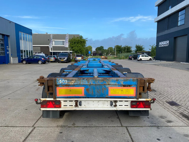 Renders Container chassis / Mercedes + Disc / 1x Lift Axle / 1x Extendable - Container transporter/ Swap body semi-trailer: picture 2 Renders Container chassis / Mercedes + Disc / 1x Lift Axle / 1x Extendable - Container transporter/ Swap body semi-trailer: picture 2