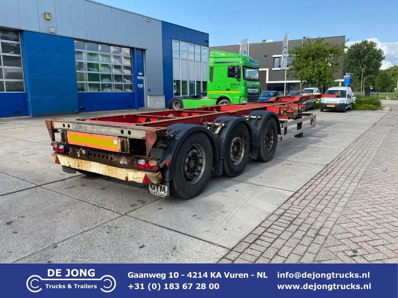 Schmitz Cargobull SCF 24 G Chassis / SAF + Disc / 1x Extendable / Lift axle - Container transporter/ Swap body semi-trailer: picture 1 Schmitz Cargobull SCF 24 G Chassis / SAF + Disc / 1x Extendable / Lift axle - Container transporter/ Swap body semi-trailer: picture 1