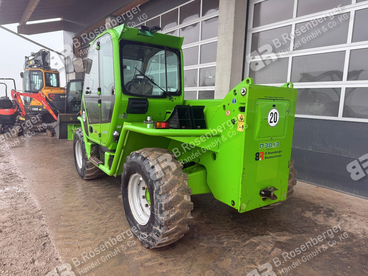 Merlo P38.13 Teleskoplader /inkl. Gabel+Schaufel /BüVo - Telescopic handler: picture 3 Merlo P38.13 Teleskoplader /inkl. Gabel+Schaufel /BüVo - Telescopic handler: picture 3