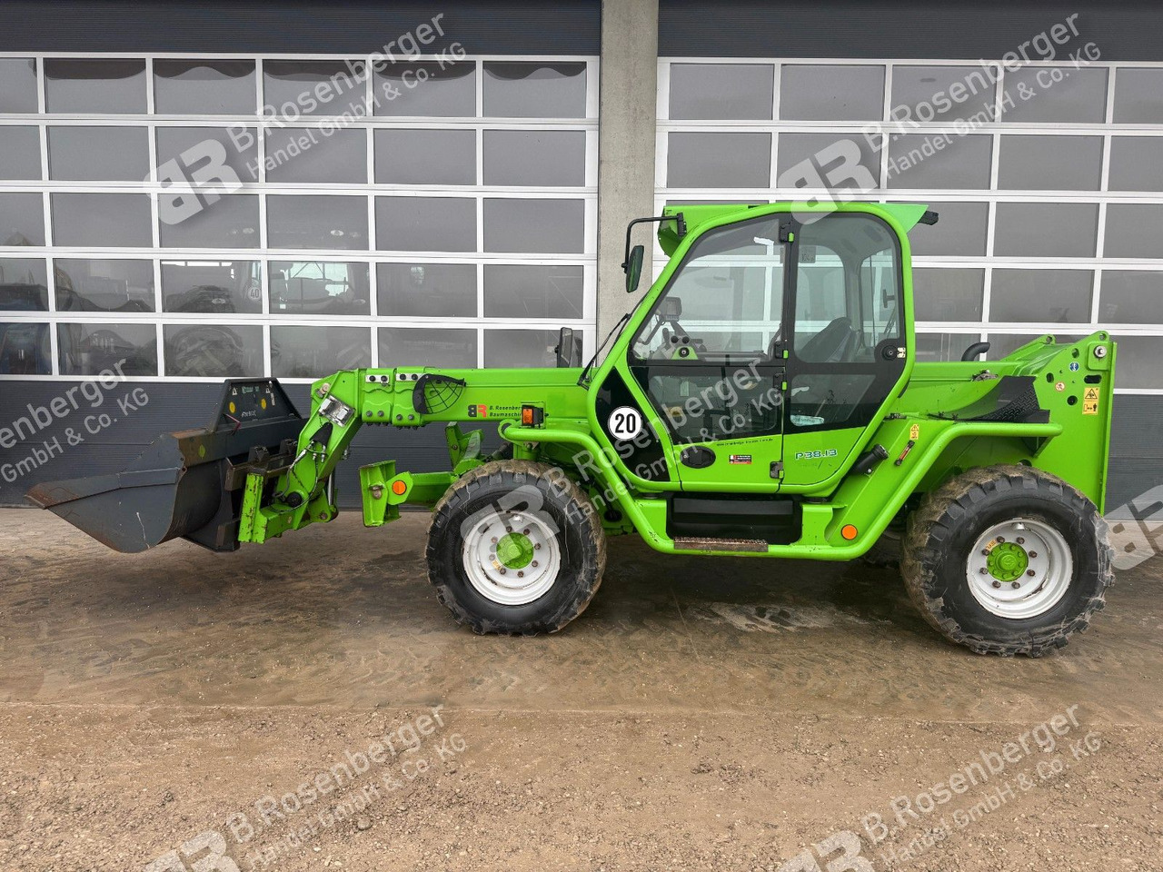 Merlo P38.13 Teleskoplader /inkl. Gabel+Schaufel /BüVo - Telescopic handler: picture 2 Merlo P38.13 Teleskoplader /inkl. Gabel+Schaufel /BüVo - Telescopic handler: picture 2