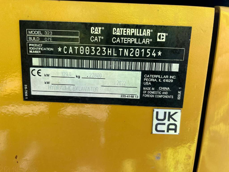 Cat 323 SLR - Excavator: picture 5 Cat 323 SLR - Excavator: picture 5