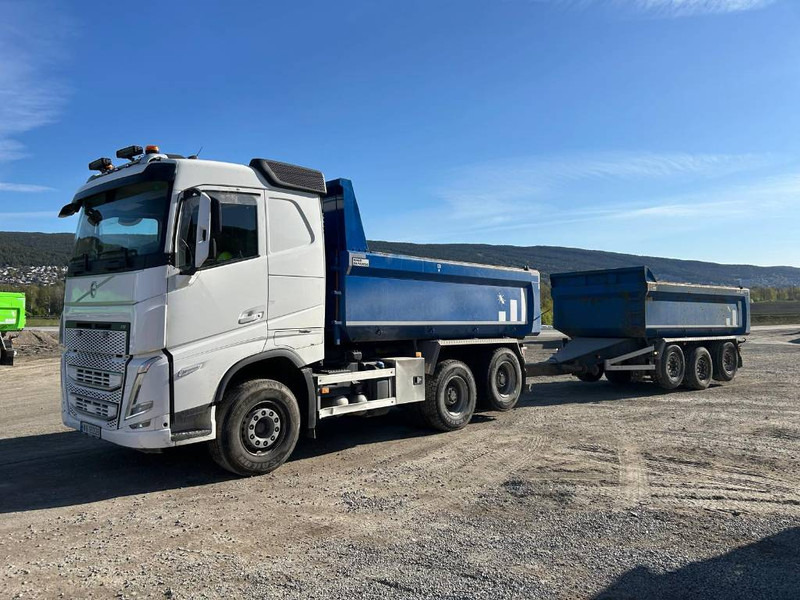 Volvo FH 540 6x4 + Maur trippelkjerre - Tipper: picture 1 Volvo FH 540 6x4 + Maur trippelkjerre - Tipper: picture 1