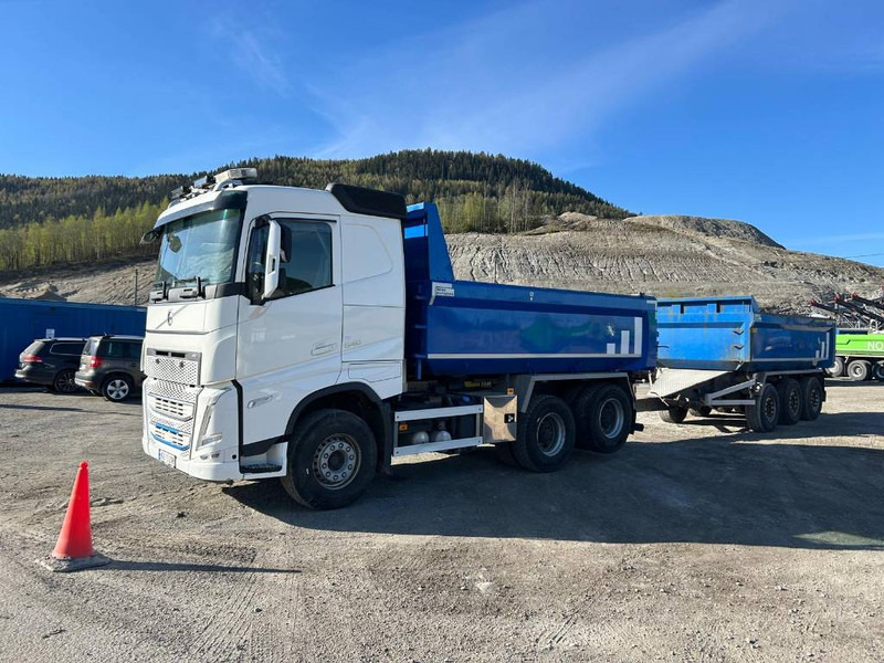 Volvo FH 540 6x4 + Maur trippelkjerre - Tipper: picture 1 Volvo FH 540 6x4 + Maur trippelkjerre - Tipper: picture 1