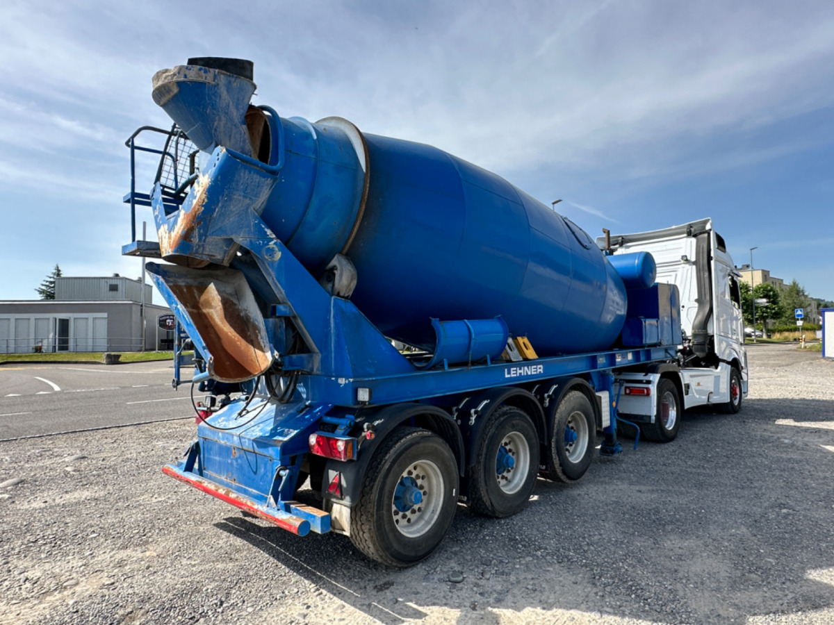 Marke Lecinena Baruval 12m3 Motorantrieb - Concrete mixer semi-trailer: picture 5 Marke Lecinena Baruval 12m3 Motorantrieb - Concrete mixer semi-trailer: picture 5