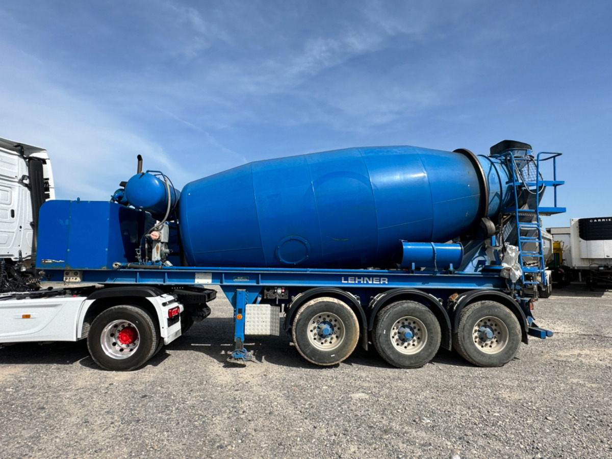 Marke Lecinena Baruval 12m3 Motorantrieb - Concrete mixer semi-trailer: picture 2 Marke Lecinena Baruval 12m3 Motorantrieb - Concrete mixer semi-trailer: picture 2