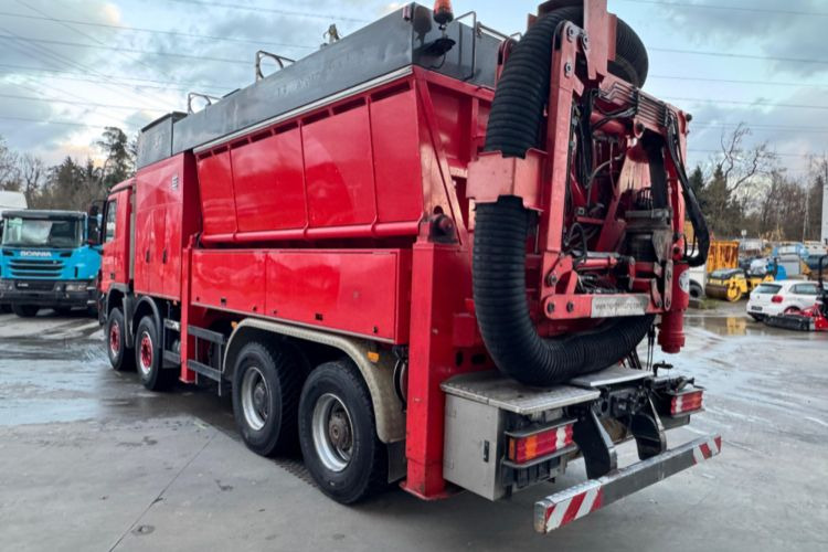 Vacuum truck Mercedes-Benz Actros 4144 8x4 RSP Saugbagger: picture 7
