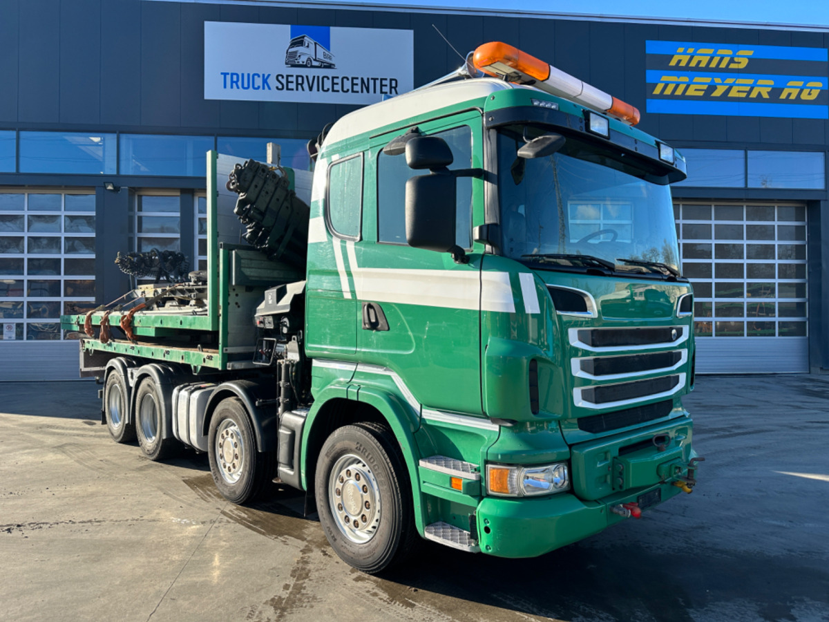 SCANIA R480 8x4 SWS SZM/Kran/Pritsche - Crane truck: picture 5 SCANIA R480 8x4 SWS SZM/Kran/Pritsche - Crane truck: picture 5