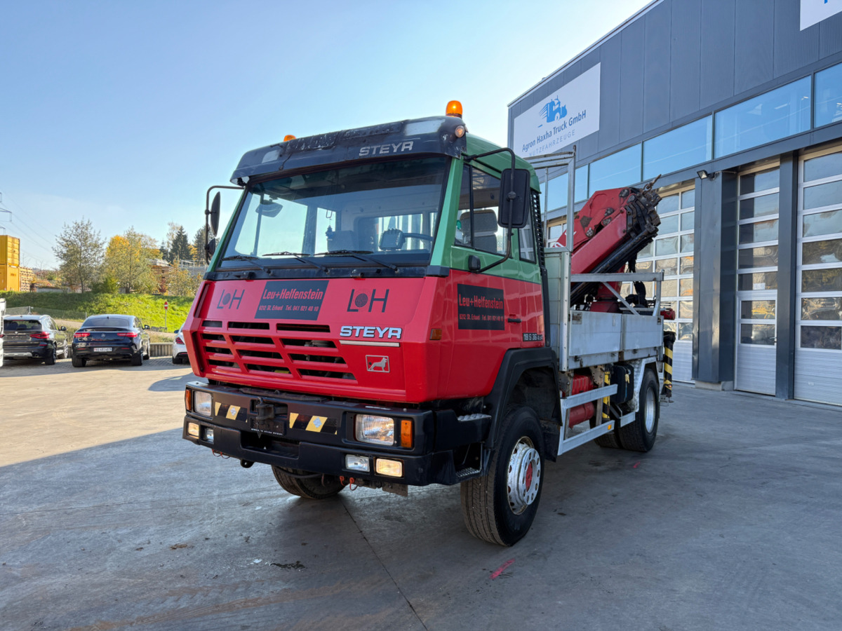 STEYR 19S360 4x4 HMF2230-7 - Crane truck: picture 1 STEYR 19S360 4x4 HMF2230-7 - Crane truck: picture 1