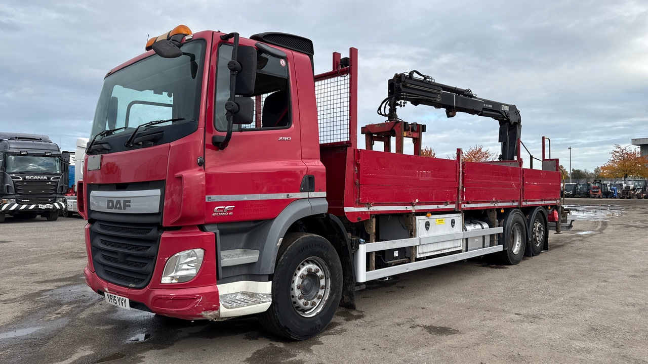 DAF CF 290 - Dropside/ Flatbed truck, Crane truck: picture 2 DAF CF 290 - Dropside/ Flatbed truck, Crane truck: picture 2