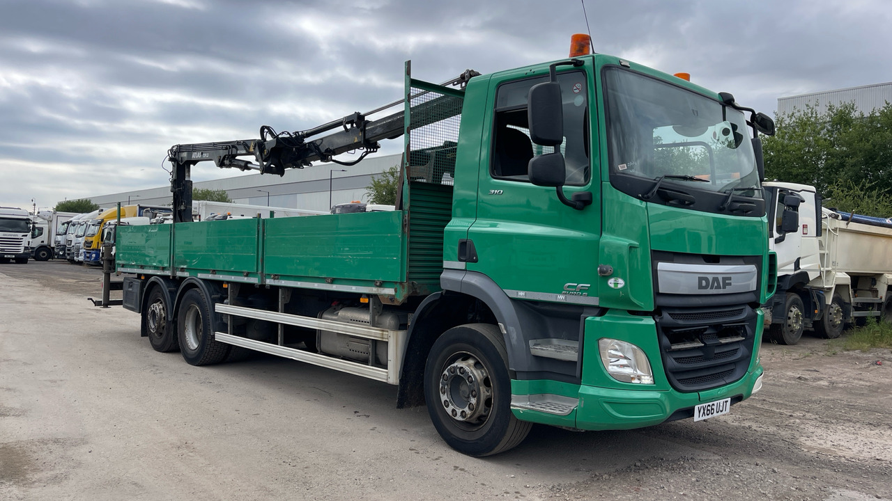 Daf CF 310 - Dropside/ Flatbed truck, Crane truck: picture 1 Daf CF 310 - Dropside/ Flatbed truck, Crane truck: picture 1