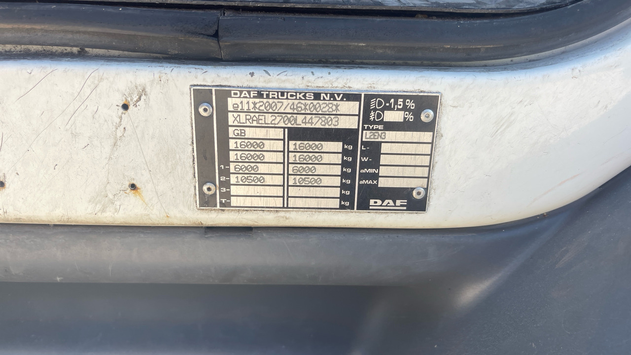Garbage truck Daf LF 220: picture 12