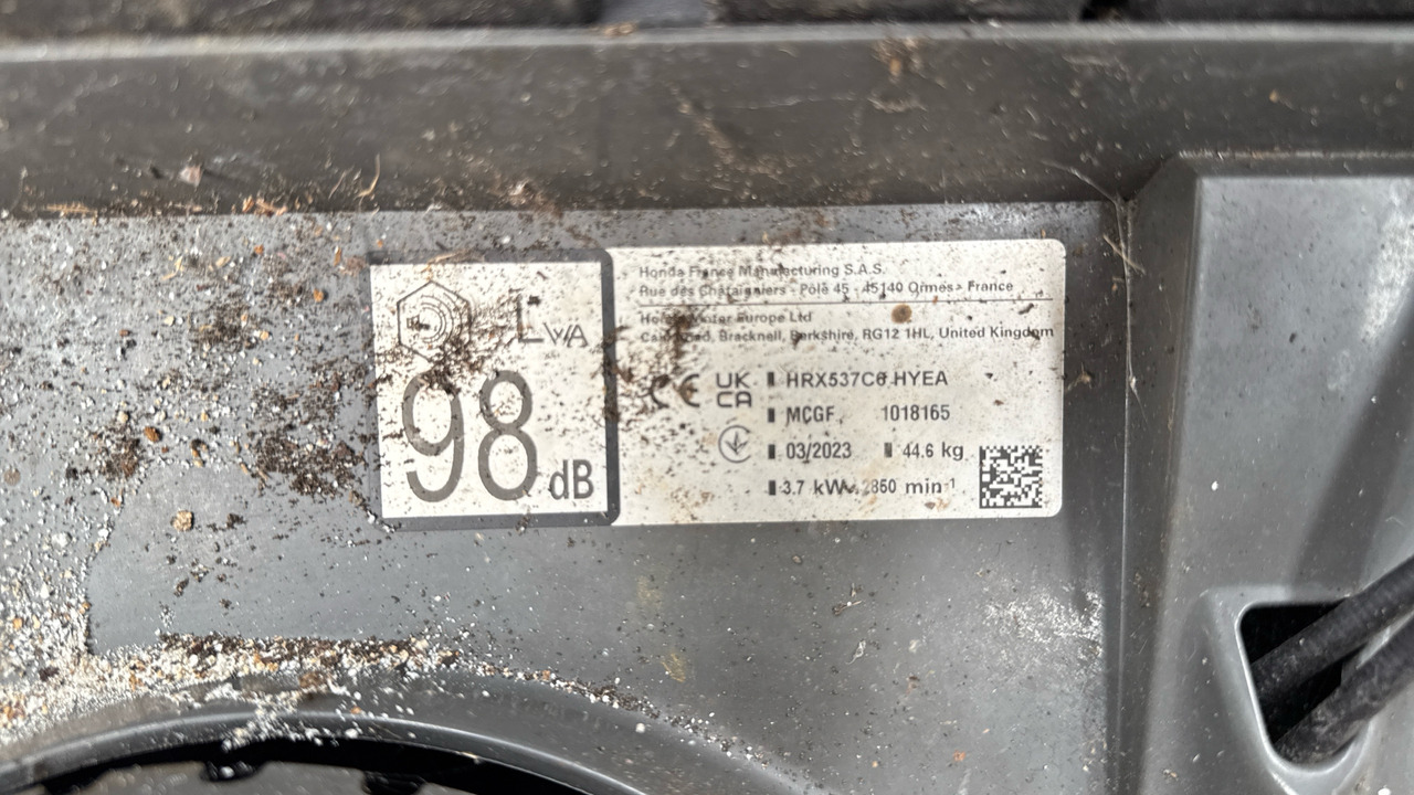 HONDA HRX537 C6HYEA - Construction equipment: picture 5 HONDA HRX537 C6HYEA - Construction equipment: picture 5