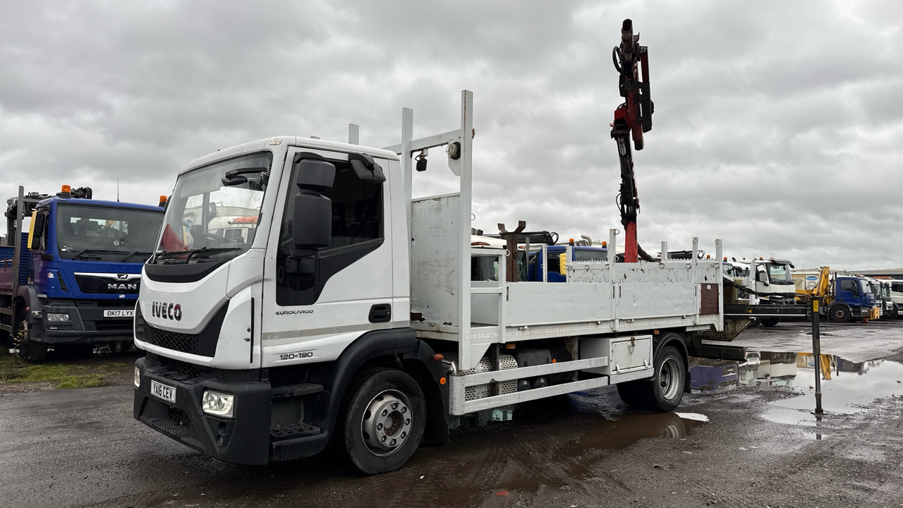 IVECO EUROCARGO 120-190 - Dropside/ Flatbed truck, Crane truck: picture 2 IVECO EUROCARGO 120-190 - Dropside/ Flatbed truck, Crane truck: picture 2