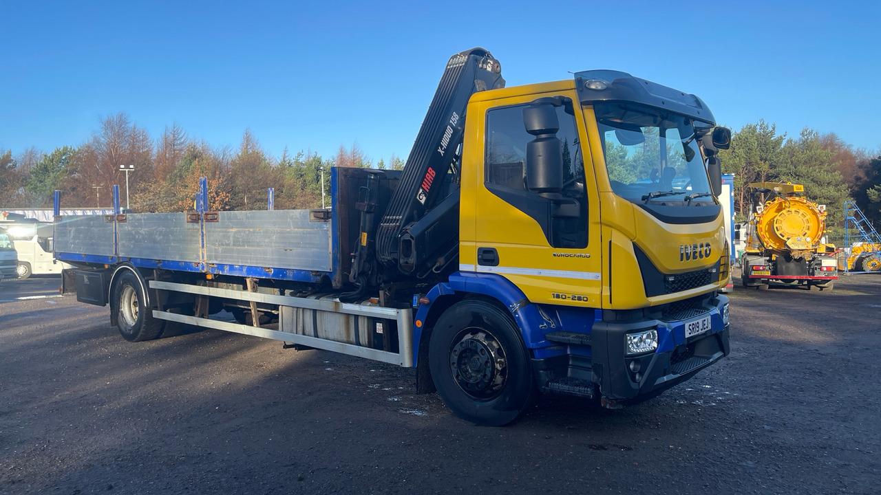 IVECO EUROCARGO 180-280 - Dropside/ Flatbed truck, Crane truck: picture 1 IVECO EUROCARGO 180-280 - Dropside/ Flatbed truck, Crane truck: picture 1