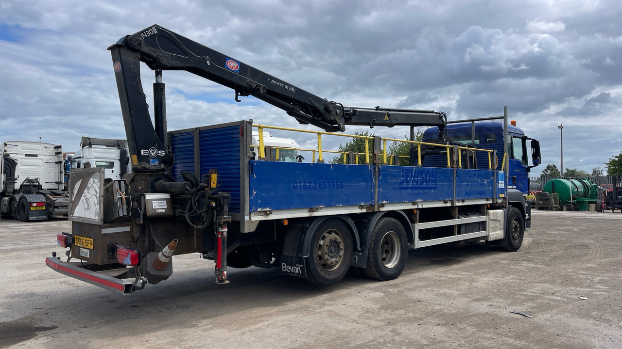 MAN TGS 26.360 - Dropside/ Flatbed truck, Crane truck: picture 4 MAN TGS 26.360 - Dropside/ Flatbed truck, Crane truck: picture 4