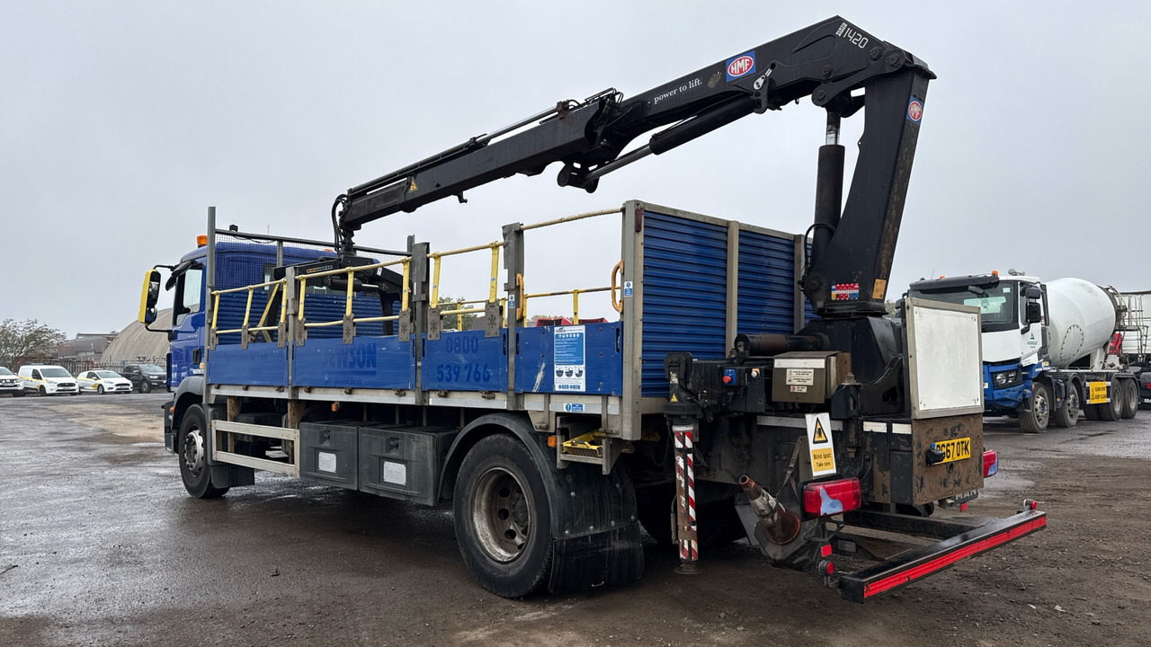 Man TGM 18.250 - Dropside/ Flatbed truck, Crane truck: picture 3 Man TGM 18.250 - Dropside/ Flatbed truck, Crane truck: picture 3