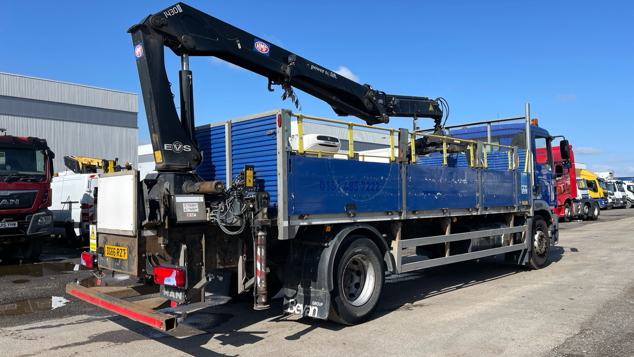 Man TGM 18.250 - Dropside/ Flatbed truck, Crane truck: picture 4 Man TGM 18.250 - Dropside/ Flatbed truck, Crane truck: picture 4