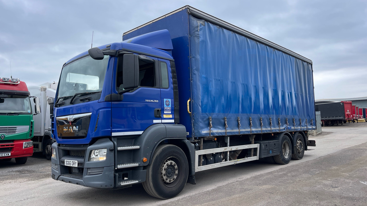 Man TGS 26.360 - Curtainsider truck: picture 2 Man TGS 26.360 - Curtainsider truck: picture 2