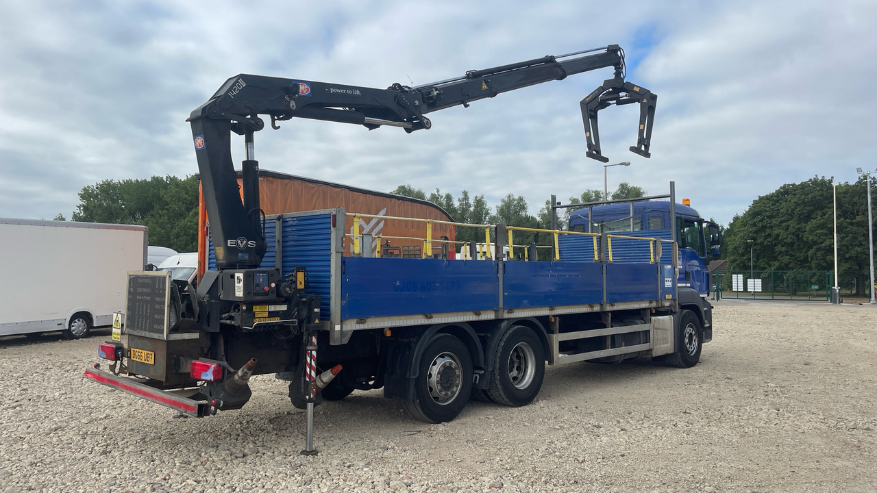 Man TGS 26.360 - Dropside/ Flatbed truck, Crane truck: picture 4 Man TGS 26.360 - Dropside/ Flatbed truck, Crane truck: picture 4