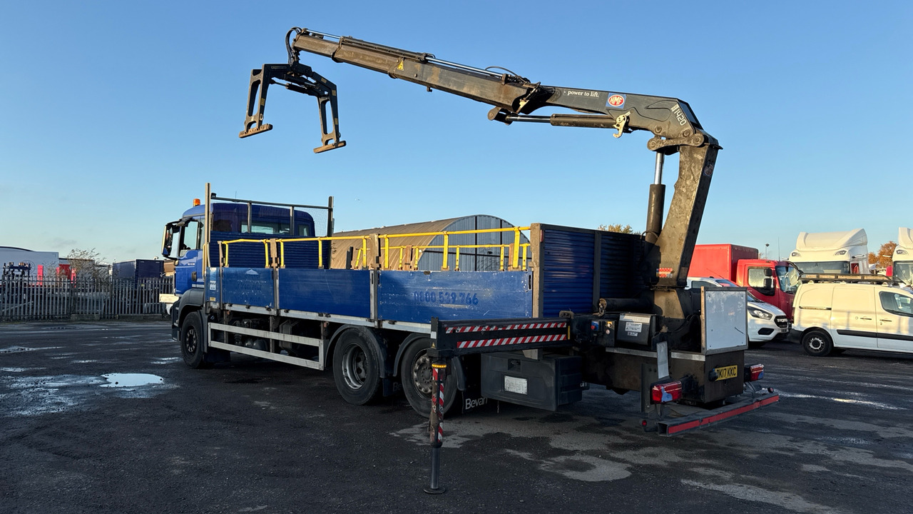 Man TGS 26.360 - Dropside/ Flatbed truck, Crane truck: picture 3 Man TGS 26.360 - Dropside/ Flatbed truck, Crane truck: picture 3