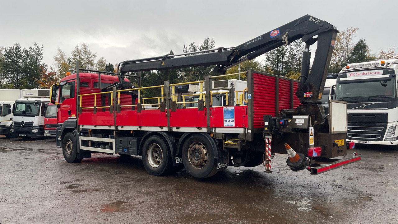 Man TGS 26.360 - Dropside/ Flatbed truck, Crane truck: picture 3 Man TGS 26.360 - Dropside/ Flatbed truck, Crane truck: picture 3