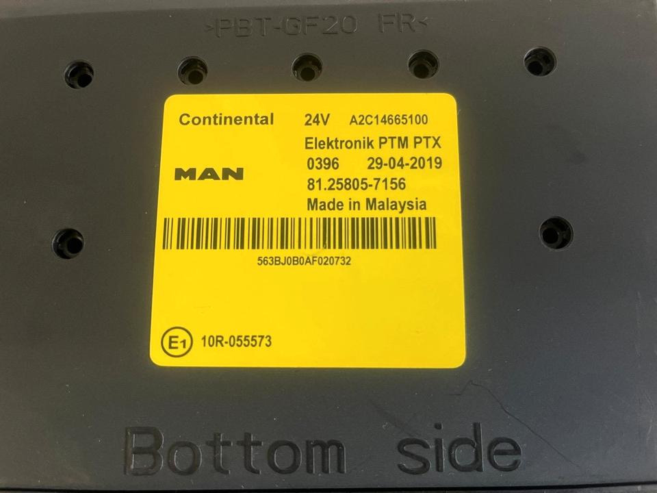 MAN Continental Elektronik PTM PTX Steuergerät 81.25805-7156 - ECU for Truck: picture 3 MAN Continental Elektronik PTM PTX Steuergerät 81.25805-7156 - ECU for Truck: picture 3