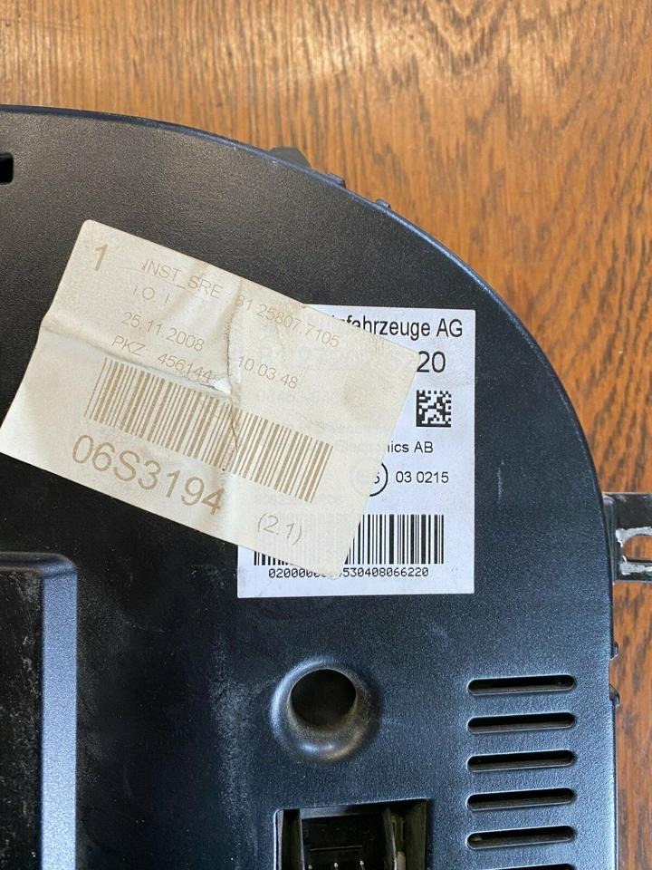 MAN Kombiinstrument Tacho 81272026220 - Tachograph for Truck: picture 3 MAN Kombiinstrument Tacho 81272026220 - Tachograph for Truck: picture 3