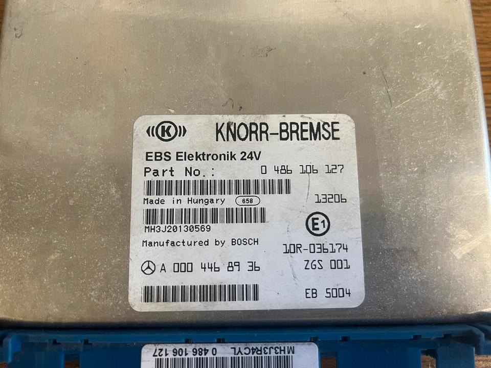 Mercedes Actros MP4 KNORR-BREMSE EBS Steuergerät A0004468936 - ECU for Truck: picture 3 Mercedes Actros MP4 KNORR-BREMSE EBS Steuergerät A0004468936 - ECU for Truck: picture 3