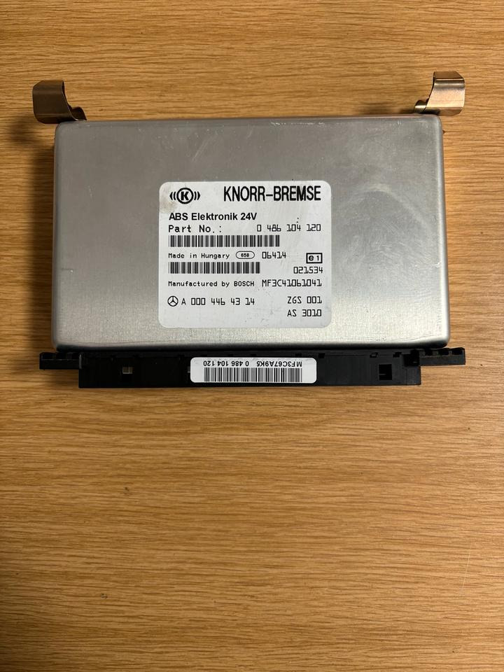 Mercedes KNORR BREMSE ABS Elektronik Steuergerät A0004464314 - ECU for Truck: picture 1 Mercedes KNORR BREMSE ABS Elektronik Steuergerät A0004464314 - ECU for Truck: picture 1