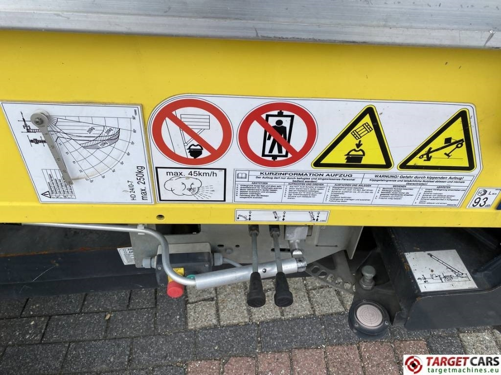 Leasing of Böcker Boecker HD24/0-7 Material Trailer Lift 2320cm  Böcker Boecker HD24/0-7 Material Trailer Lift 2320cm: picture 19