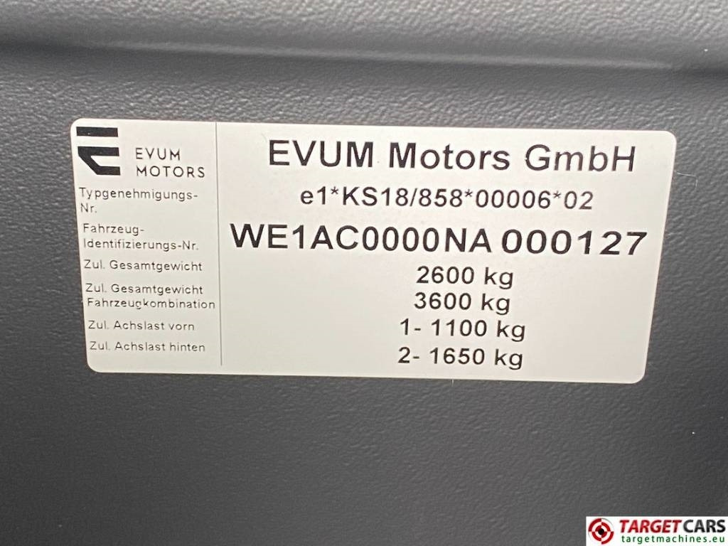 Dropside/ Flatbed truck, Electric utility vehicle Evum ACar Electric UTV Open Platform Utility Van: picture 15