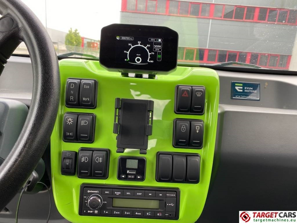 Dropside/ Flatbed truck, Electric utility vehicle Evum ACar Electric UTV Open Platform Utility Van: picture 10