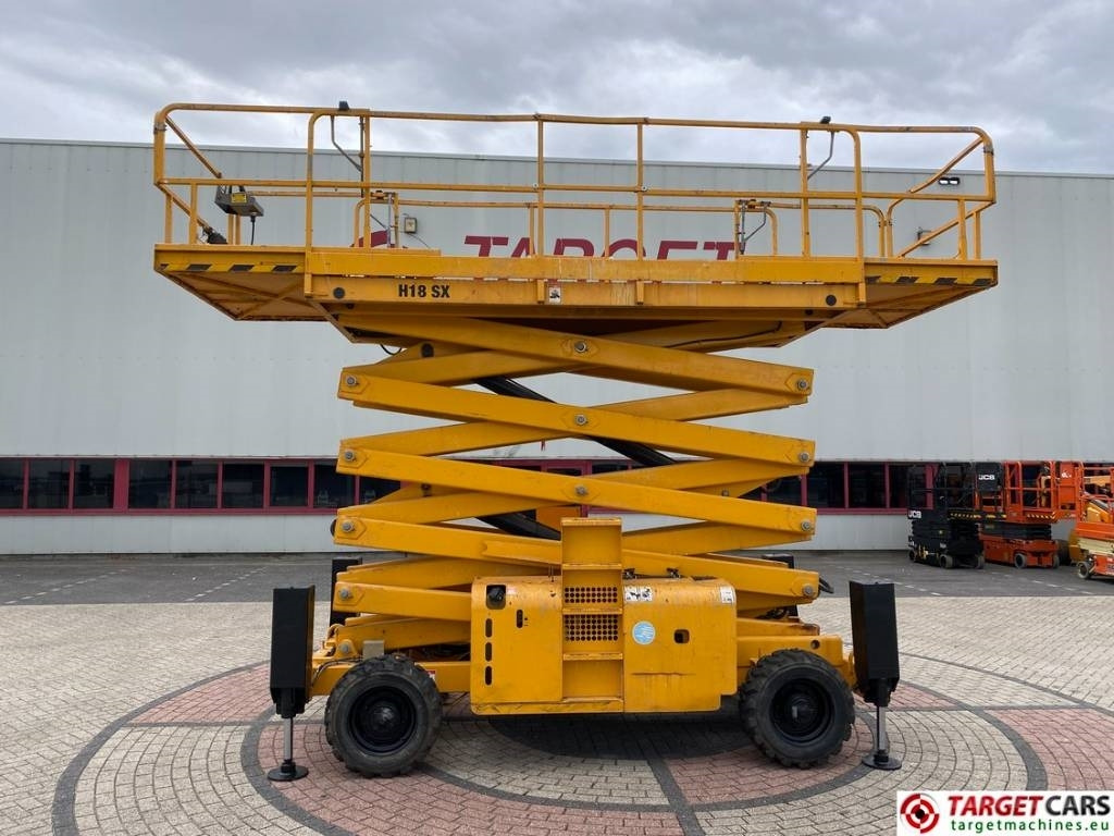 Scissor lift Haulotte H18SDX Diesel H18SX Scissor 4x4 Work Lift 1800cm: picture 5
