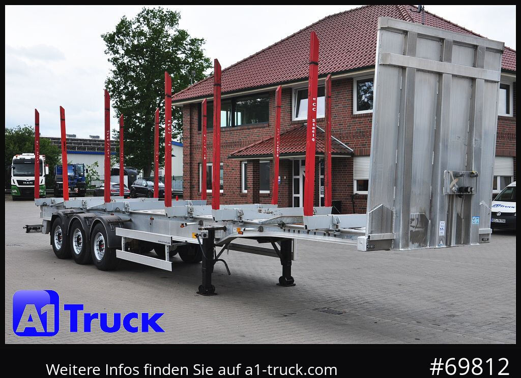 BENALU Timberliner, Vollalu, 2x Liftachse, Lang-Holz, - Timber semi-trailer: picture 1 BENALU Timberliner, Vollalu, 2x Liftachse, Lang-Holz, - Timber semi-trailer: picture 1