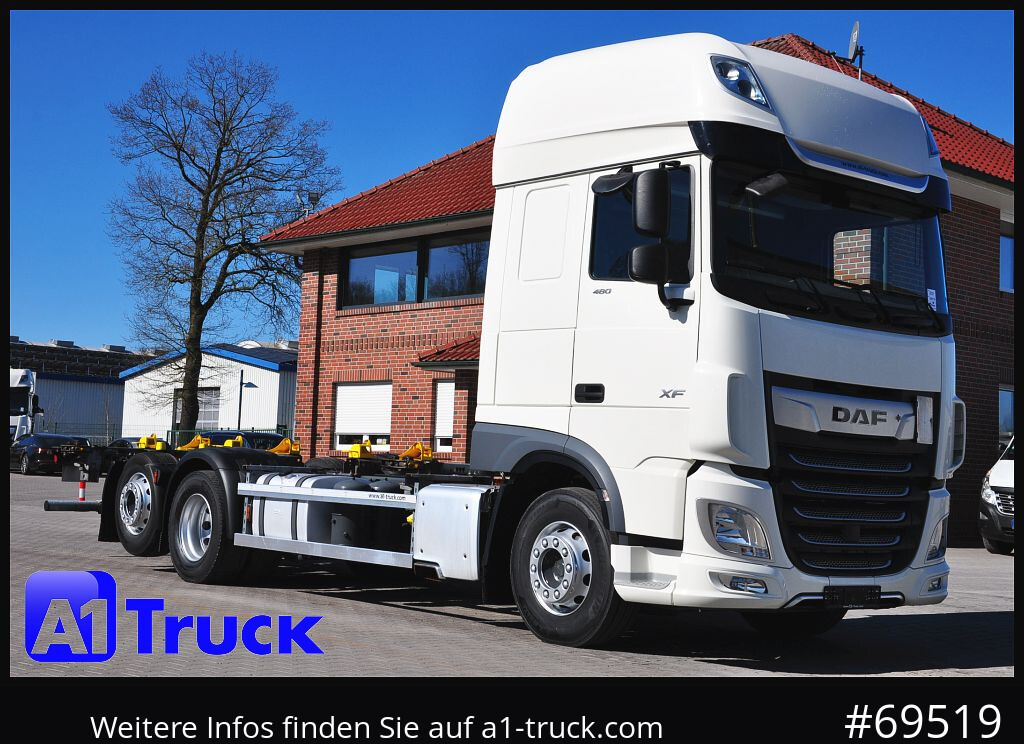 DAF XF 480 FAR Intarder, Multiwechsler 2x AHK - Container transporter/ Swap body truck: picture 1 DAF XF 480 FAR Intarder, Multiwechsler 2x AHK - Container transporter/ Swap body truck: picture 1