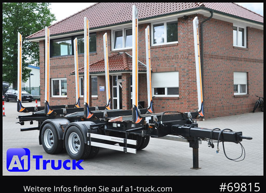DOLL Befa Tandem Holz Wood Exte Rungen, 171 tkm, - Timber trailer: picture 1 DOLL Befa Tandem Holz Wood Exte Rungen, 171 tkm, - Timber trailer: picture 1