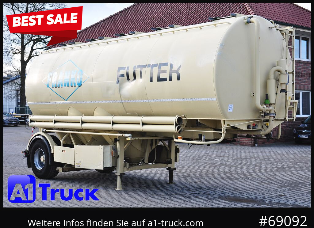 FELDBINDER Welgro, 36m³, Silo 5 Kammern, Lenkachse, - Silo semi-trailer: picture 1 FELDBINDER Welgro, 36m³, Silo 5 Kammern, Lenkachse, - Silo semi-trailer: picture 1