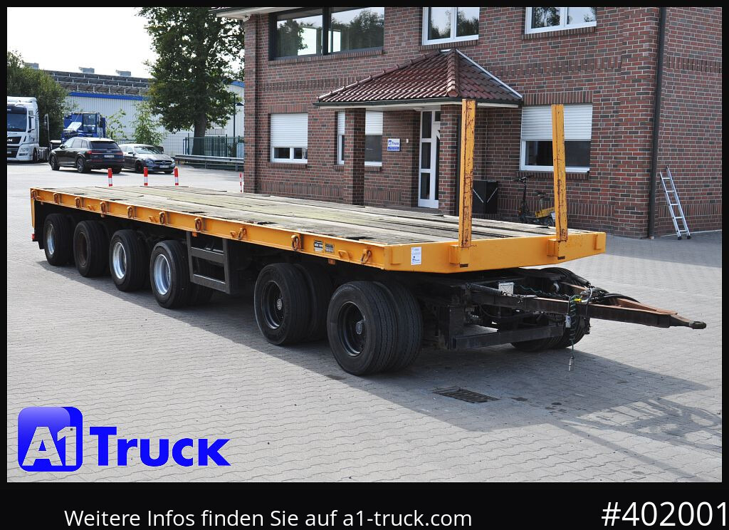GOLDHOFER 6achs Plattform, Ballast, 60to., Schwerlast, - Dropside/ Flatbed trailer: picture 1 GOLDHOFER 6achs Plattform, Ballast, 60to., Schwerlast, - Dropside/ Flatbed trailer: picture 1