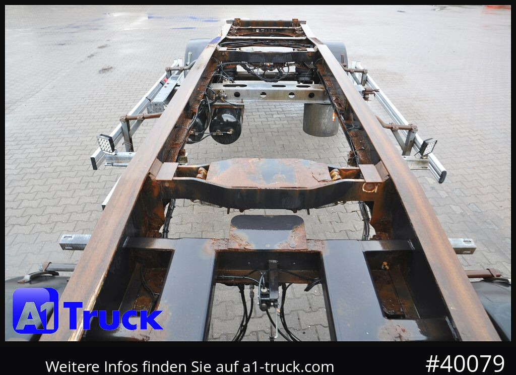 HUEFFERMANN HSA 1870, Abrollanhänger, Schlitten, - Roll-off/ Skip trailer: picture 2 HUEFFERMANN HSA 1870, Abrollanhänger, Schlitten, - Roll-off/ Skip trailer: picture 2