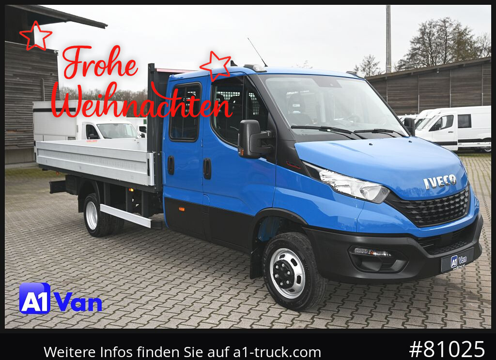 IVECO Daily 50C18 Doka Pritsche, AHK, Klima, 4,5m Ladefläche - Open body delivery van, Combi van: picture 1 IVECO Daily 50C18 Doka Pritsche, AHK, Klima, 4,5m Ladefläche - Open body delivery van, Combi van: picture 1