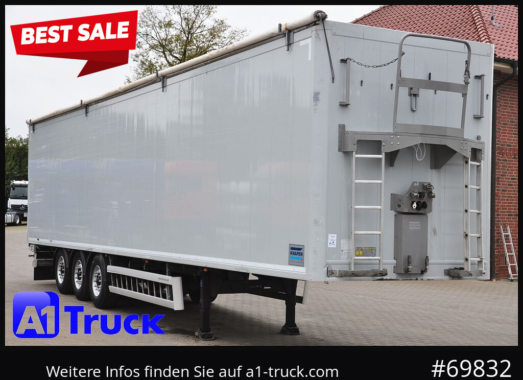 KNAPEN K100, HD Heavy Duty, 90m³, - Walking floor semi-trailer: picture 1 KNAPEN K100, HD Heavy Duty, 90m³, - Walking floor semi-trailer: picture 1