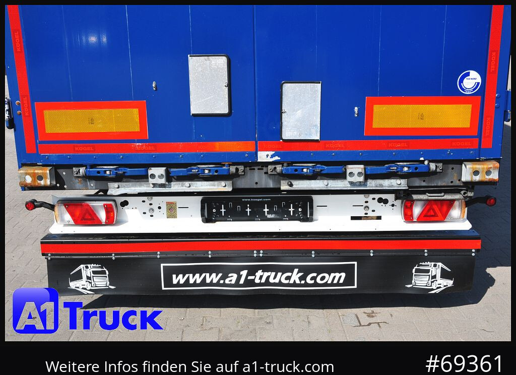 KOEGEL S24-1 Mega, 1 Vorbesitzer, Code XL - Curtainsider semi-trailer: picture 3 KOEGEL S24-1 Mega, 1 Vorbesitzer, Code XL - Curtainsider semi-trailer: picture 3