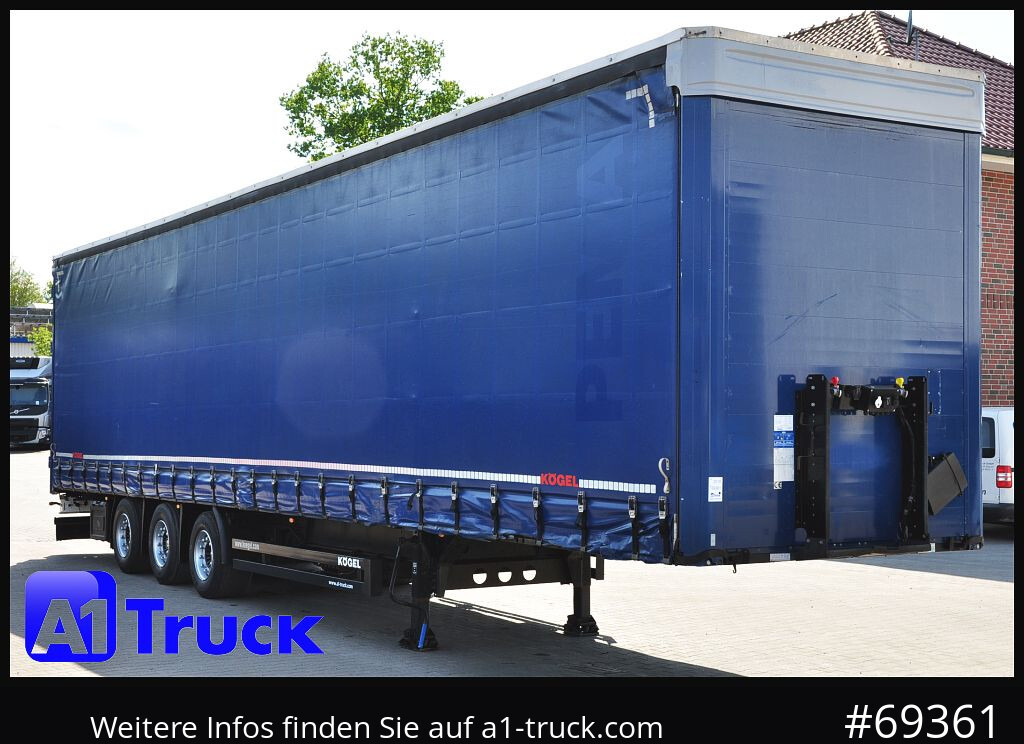 KOEGEL S24-1 Mega, 1 Vorbesitzer, Code XL - Curtainsider semi-trailer: picture 1 KOEGEL S24-1 Mega, 1 Vorbesitzer, Code XL - Curtainsider semi-trailer: picture 1