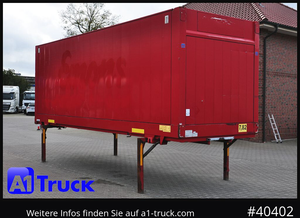 KRONE BDF 7,82 Wechselbrücke, 2680mm Innenhöhe. - Swap body - box: picture 1 KRONE BDF 7,82 Wechselbrücke, 2680mm Innenhöhe. - Swap body - box: picture 1