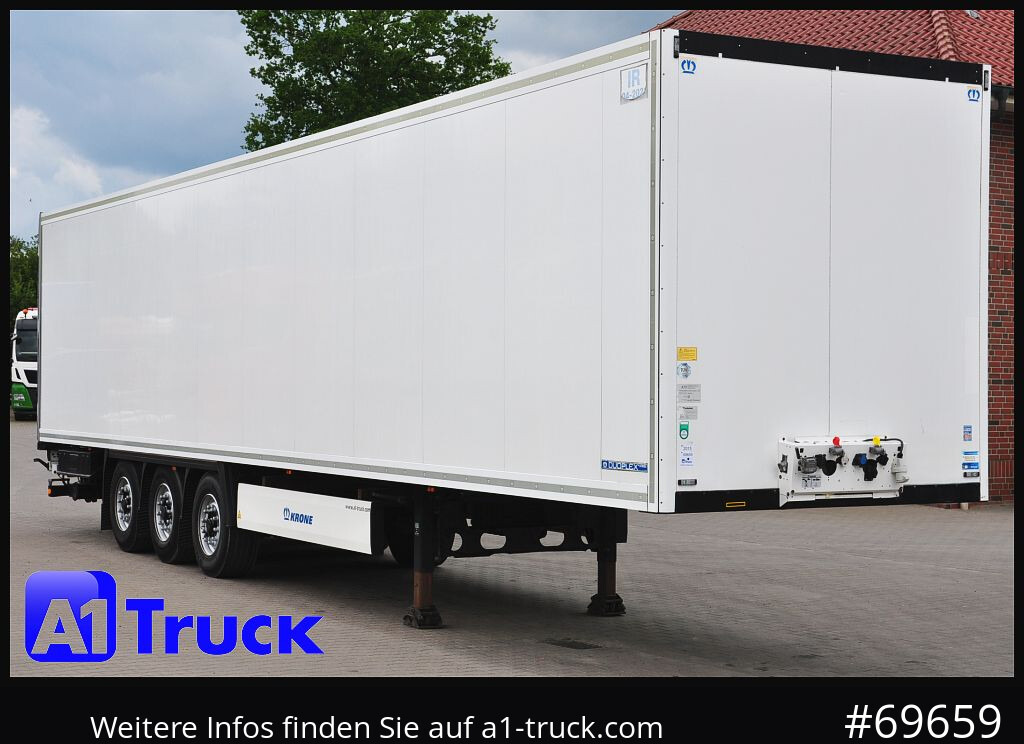 KRONE SDK 27, ISo Koffer, LBW Lift 145 tkm - Closed box semi-trailer: picture 1 KRONE SDK 27, ISo Koffer, LBW Lift 145 tkm - Closed box semi-trailer: picture 1