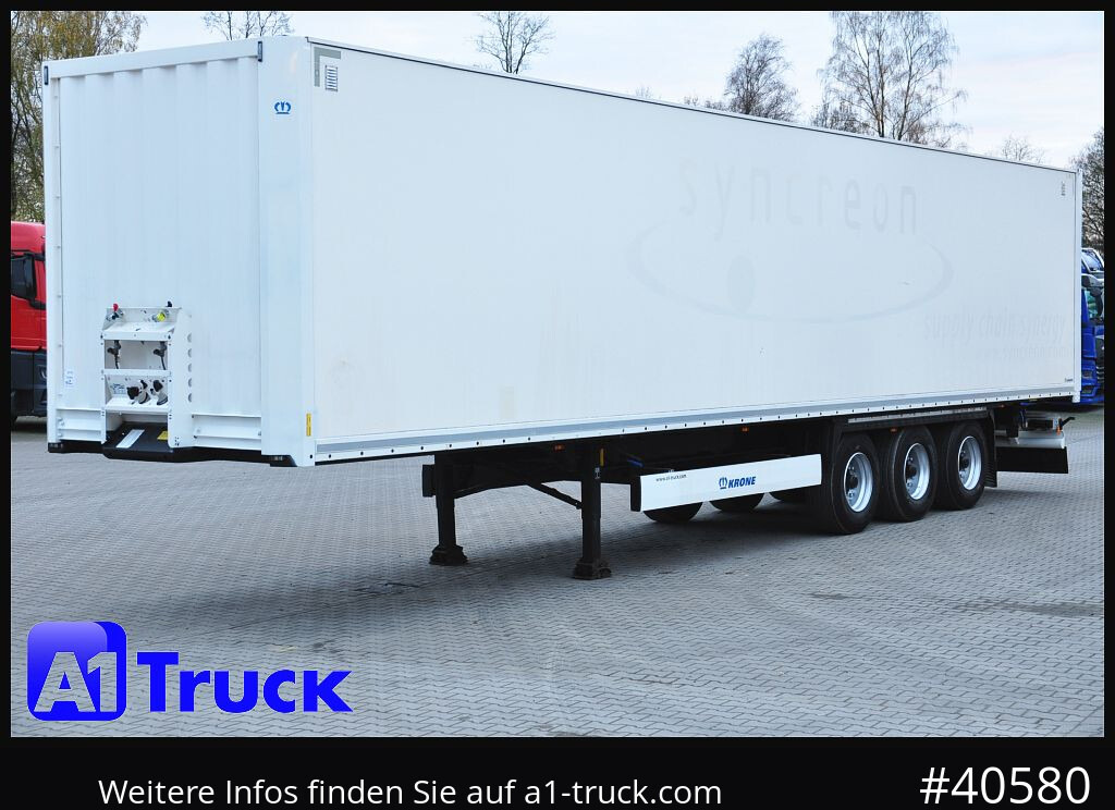 Closed box semi-trailer KRONE SDK 27, Koffer, 1 Vorbesitzer, Plywood,: picture 14 Closed box semi-trailer KRONE SDK 27, Koffer, 1 Vorbesitzer, Plywood,: picture 14