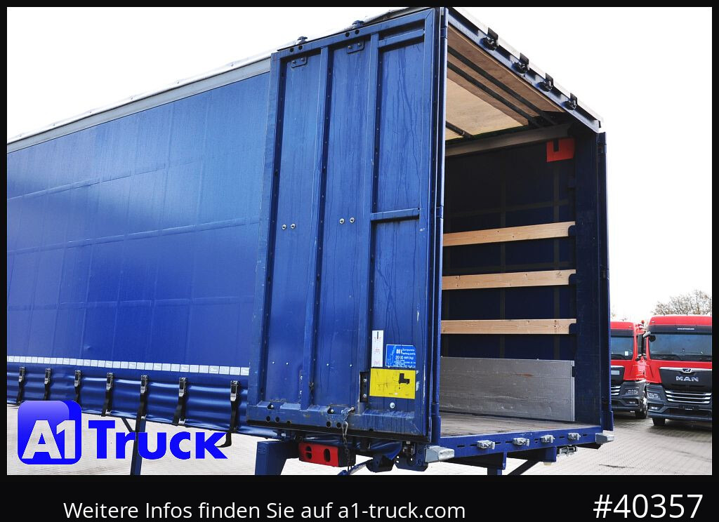 KRONE Wechselbrücke 7,45, Code XL, Bordwand, neue Plane - Curtainside swap body: picture 2 KRONE Wechselbrücke 7,45, Code XL, Bordwand, neue Plane - Curtainside swap body: picture 2